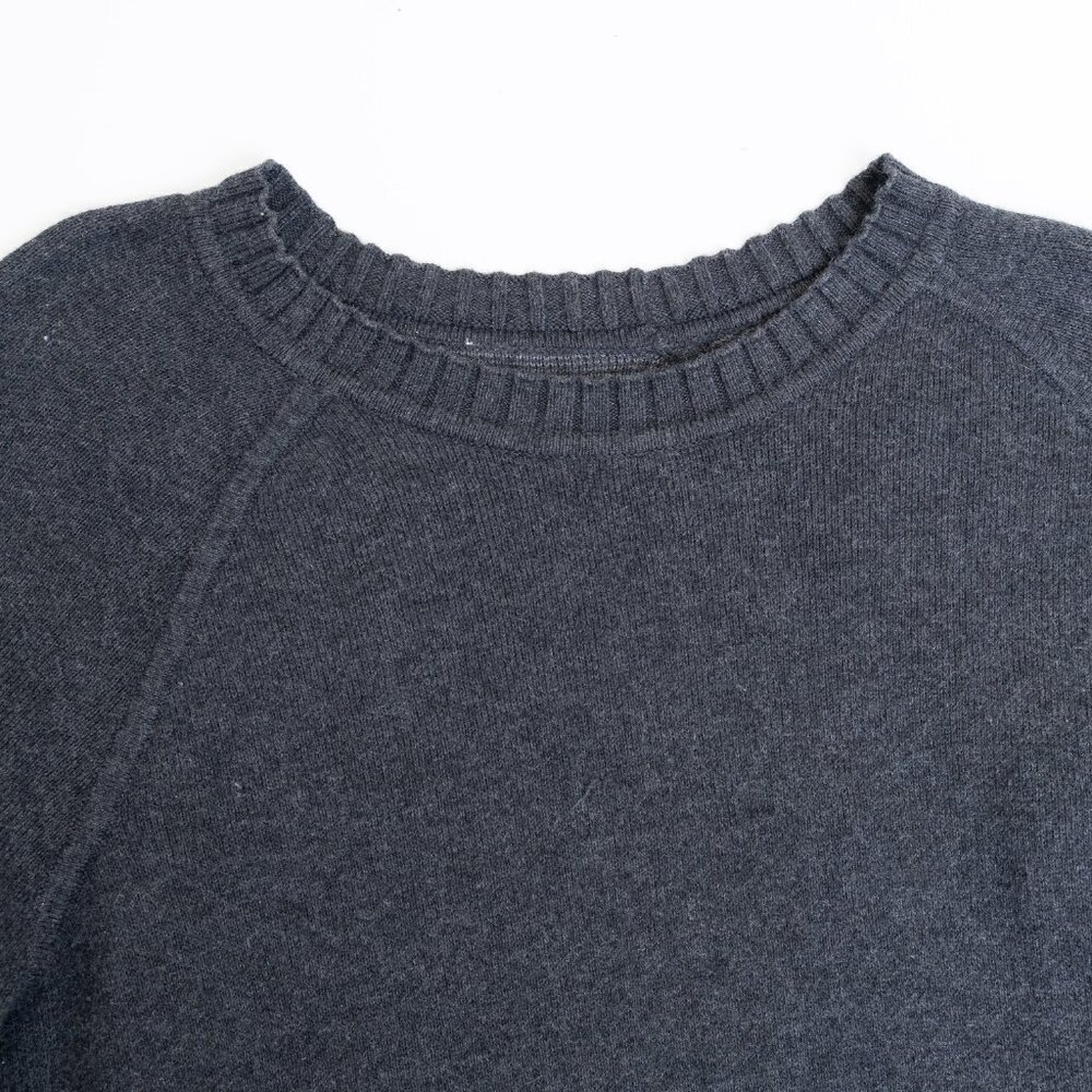 Lululemon Still Lotus Sweater Reversible in Heathered Black Fits Small - Picture 7 of 13